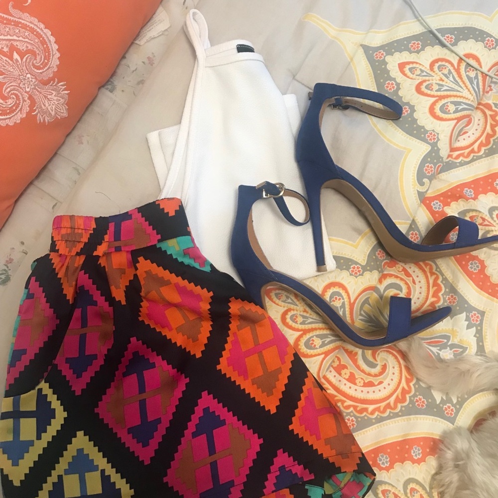 Unique Patterned Shorts - image 1